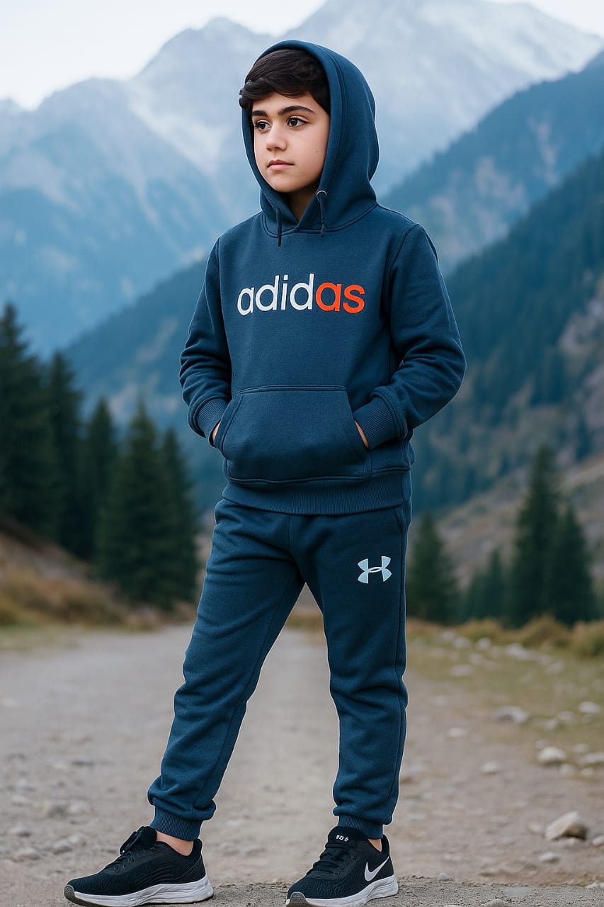 "Boys Winter Fleece Tracksuit – Warmth Meets Style"