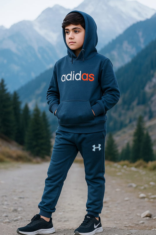 "Boys Winter Fleece Tracksuit – Warmth Meets Style"