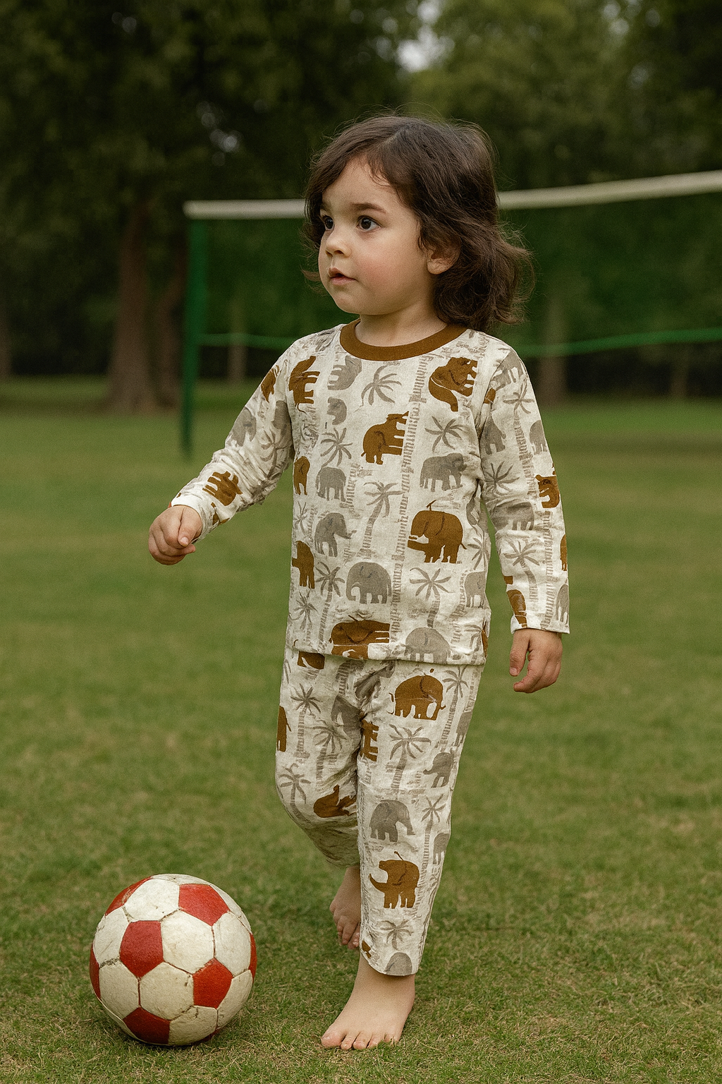 KIDS ALLOVER PRINTED TRACKSUIT