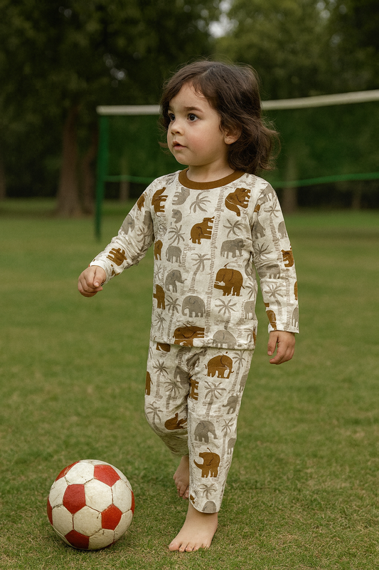 KIDS ALLOVER PRINTED TRACKSUIT