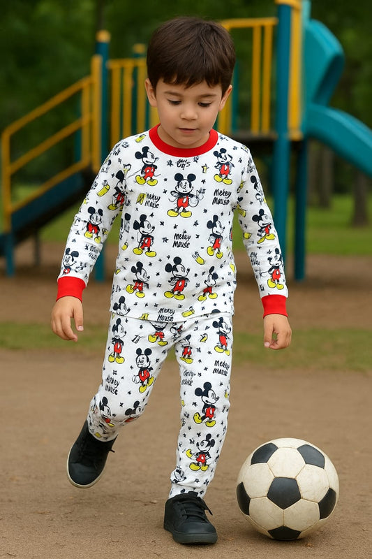 KIDS ALLOVER PRINTED TRACKSUIT