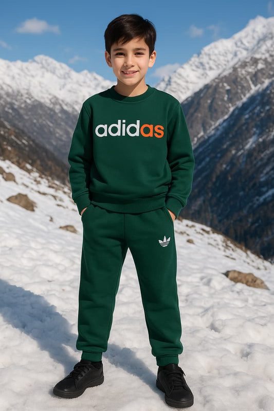"Boys Winter Fleece Tracksuit – Warmth Meets Style"