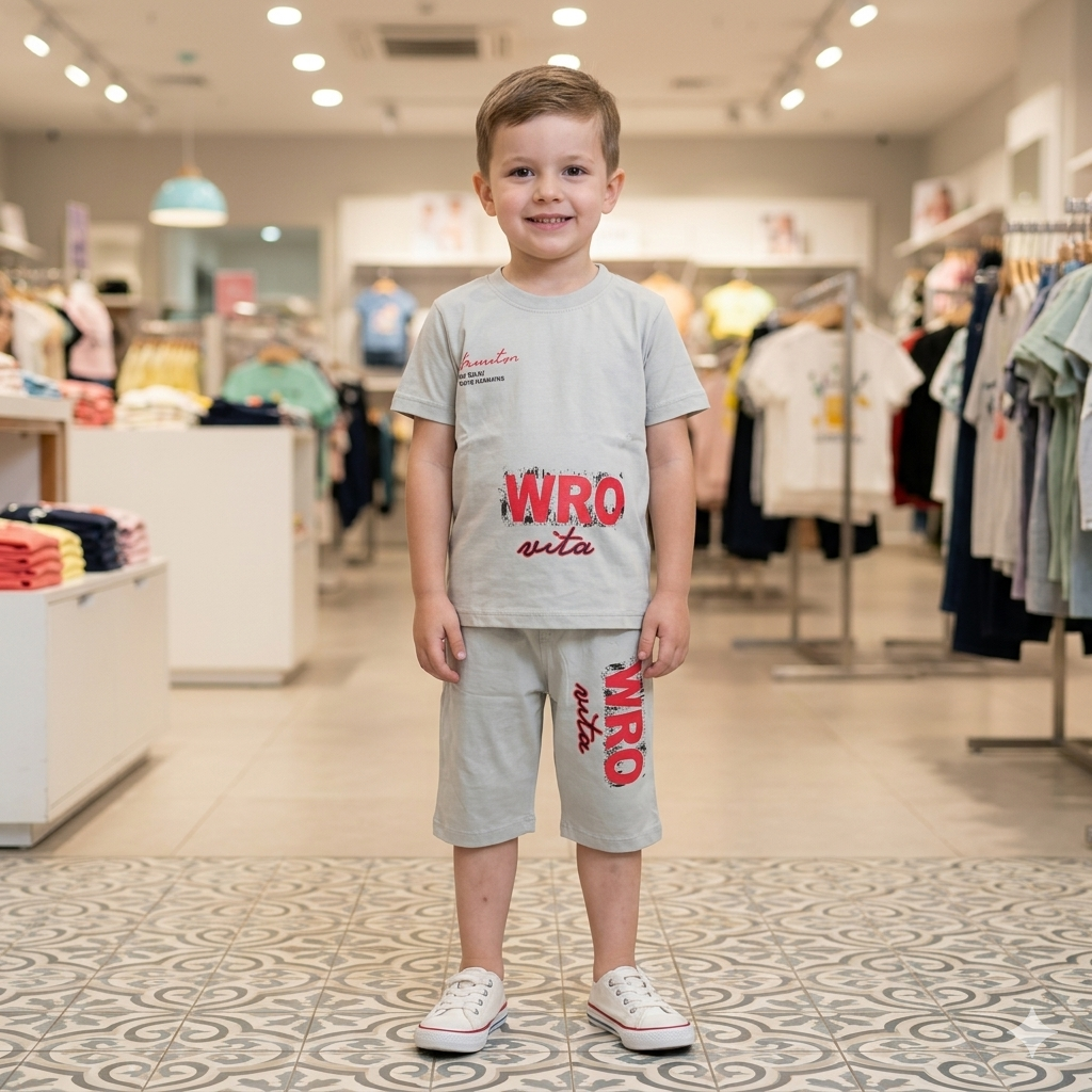 Kids Export Quality Twin Set β Premium Cotton Jersey Summer Outfit 2