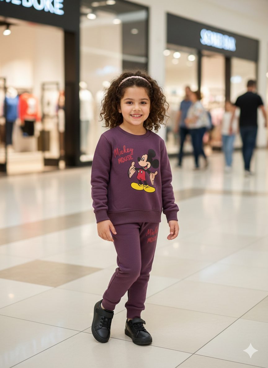 "Cozy & Cute: Kids Fleece Tracksuits”