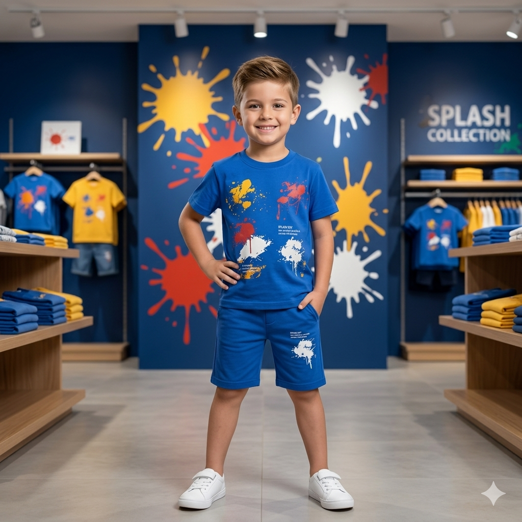 Kids Export Quality Twin Set β Premium Cotton Jersey Summer Outfit