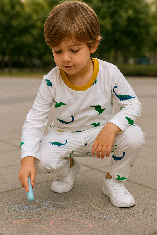 KIDS ALLOVER PRINTED TRACKSUIT