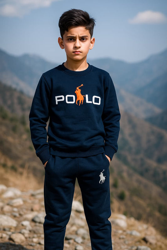 Boys Winter Fleece Tracksuit – Warmth Meets Style"