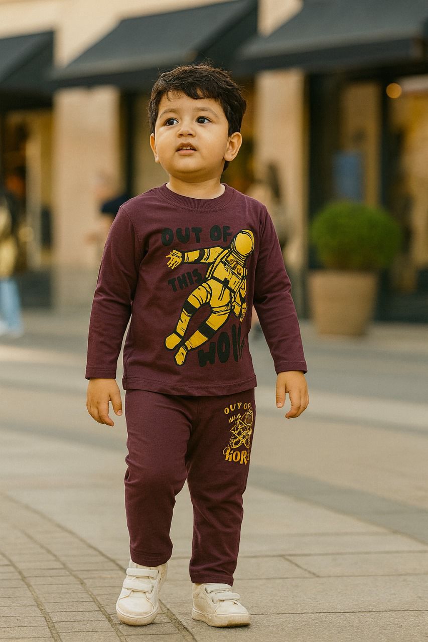 Kids Space Theme Mid Season Tracksuit