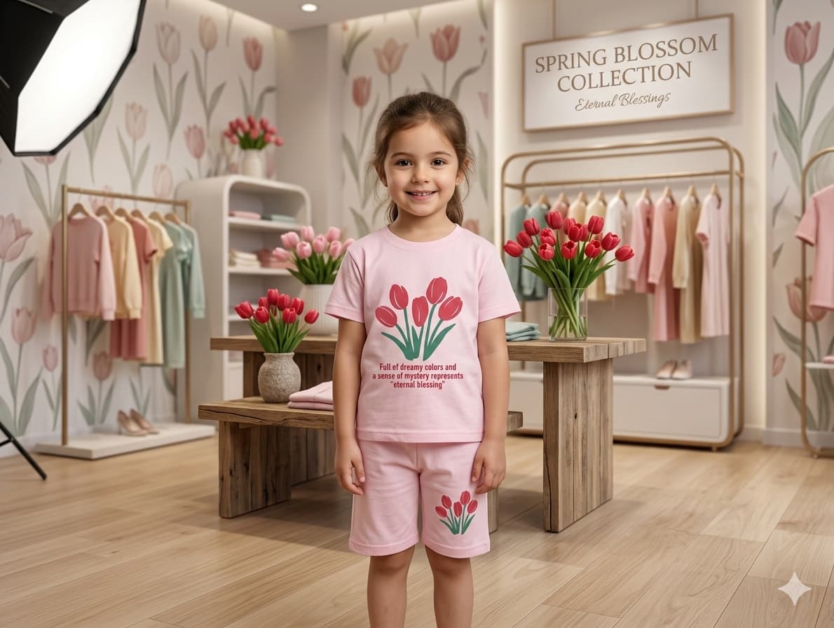 Kids Export Quality Twin Set β Premium Cotton Jersey Summer Outfit