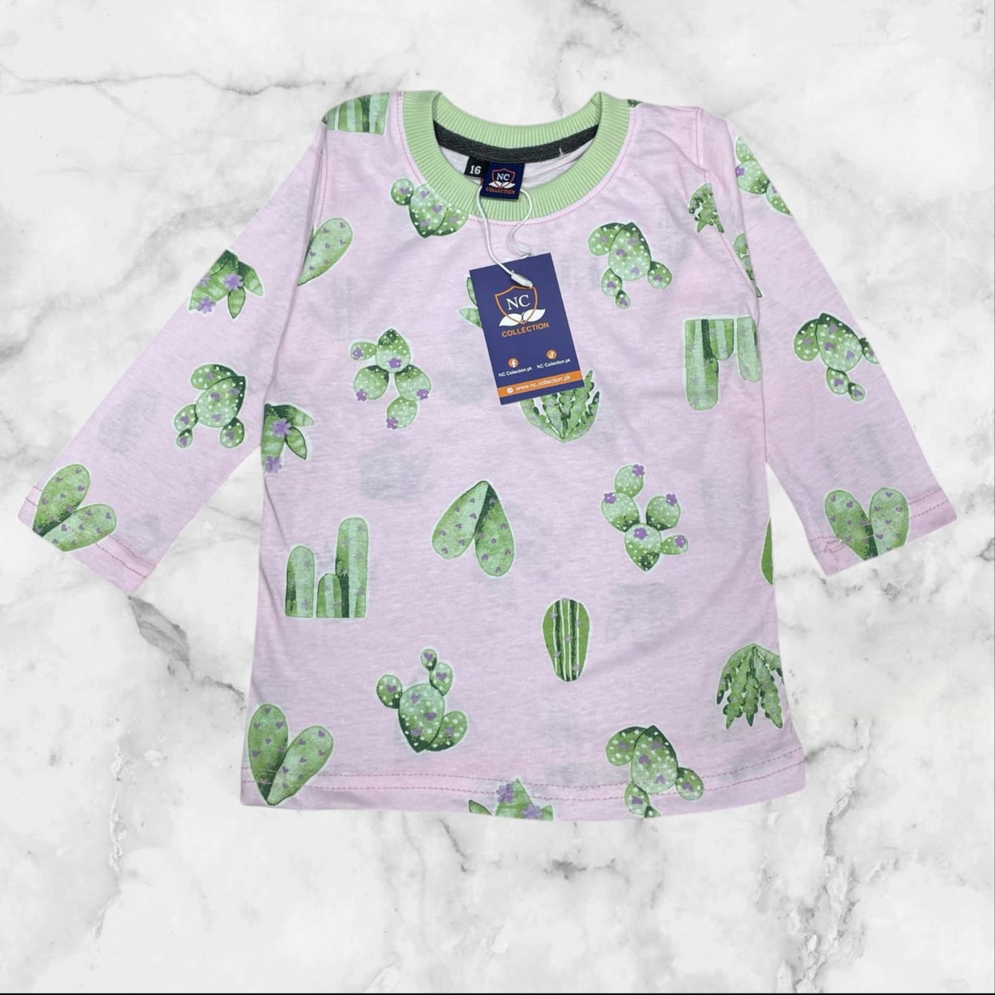 GIRLS  GREEN TREES  PRINTED TRACKSUIT