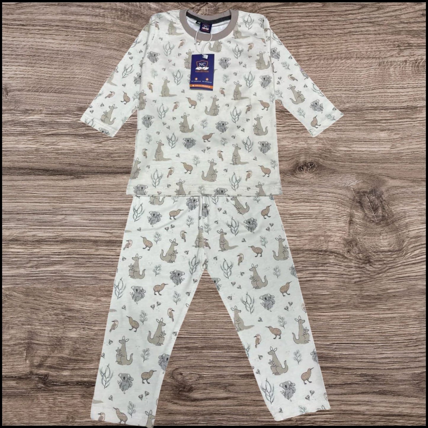 KIDS KANGROO PRINTED TRACKSUIT