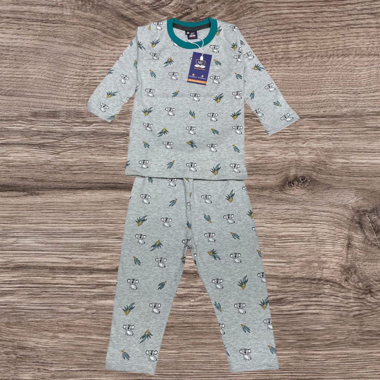 KIDS ANILMALS PRINTED TRACKSUIT