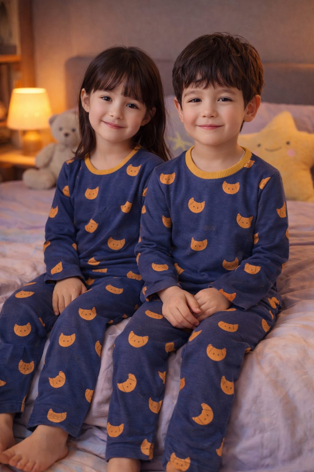 Kids Cute Printed Night Suit β Soft & Comfortable Sleepwear for Girls & boys
