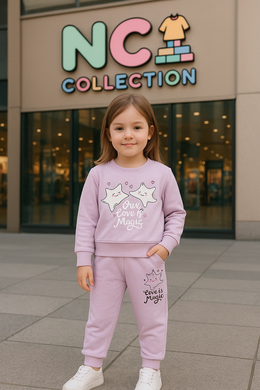"Cozy & Cute: Kids Fleece Tracksuits"