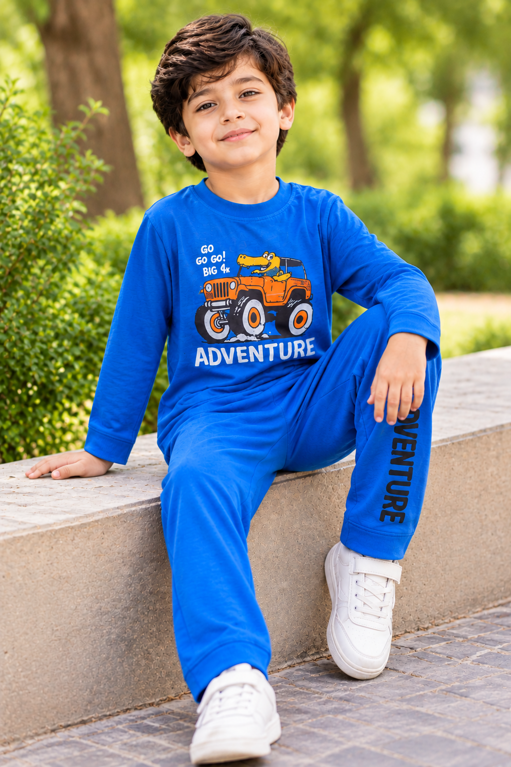 NCOLLECTION Kids Summer Cotton Tracksuit