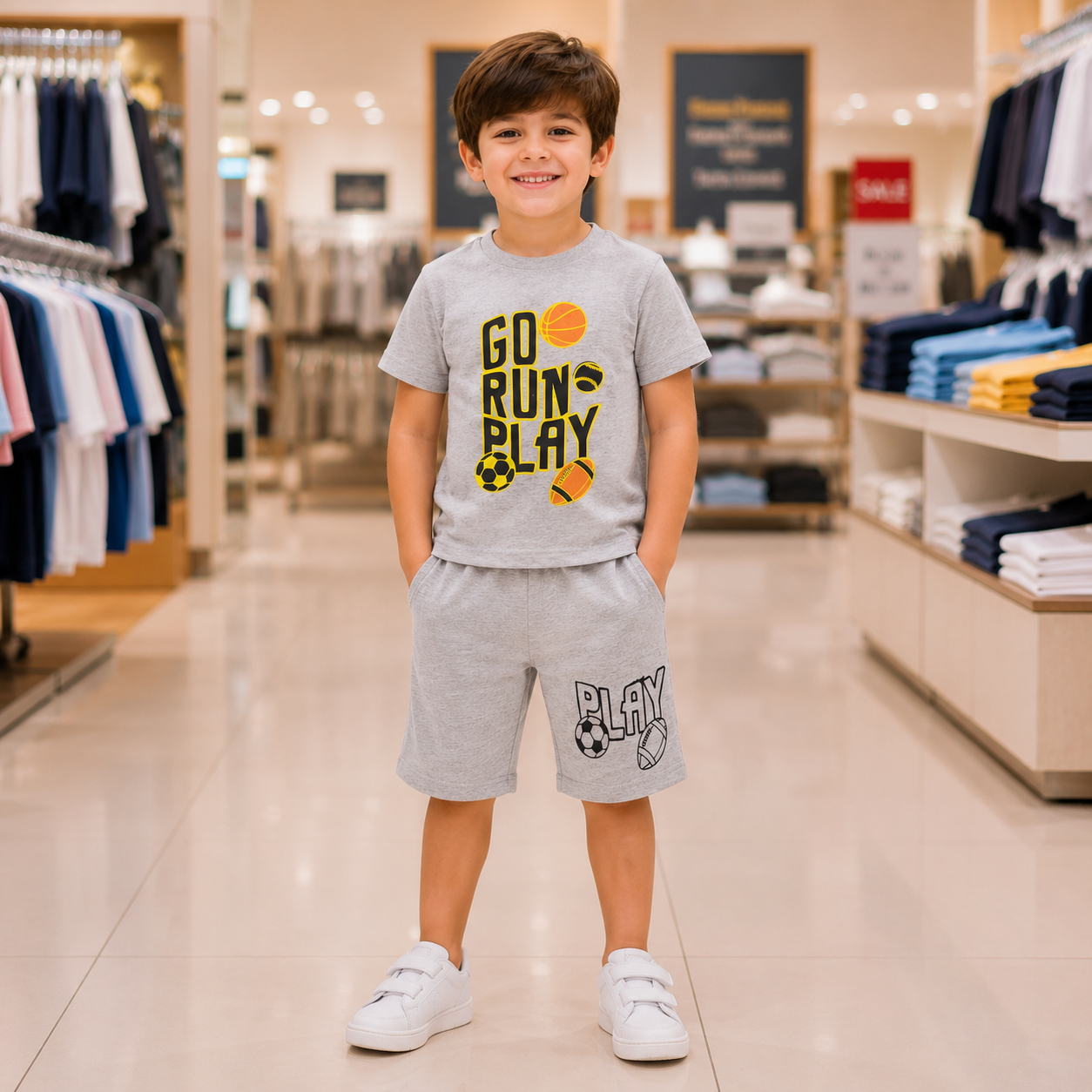 Kids Export Quality Twin Set β Premium Cotton Jersey Summer Outfit