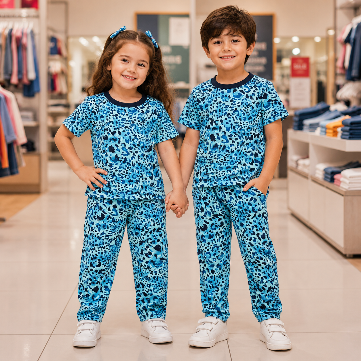 Kids Cute Printed Night Suit β Soft & Comfortable Sleepwear for Girls