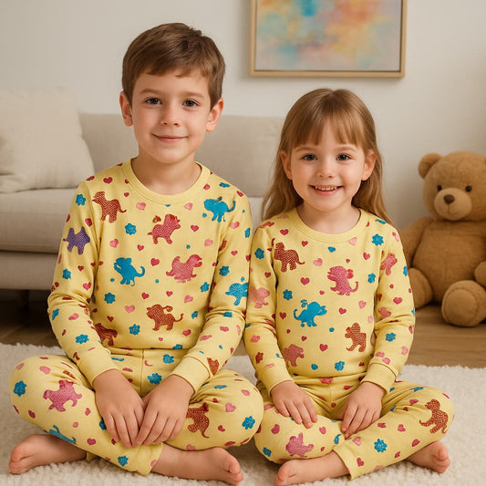 KIDS ALLOVER PRINTED TRACKSUIT