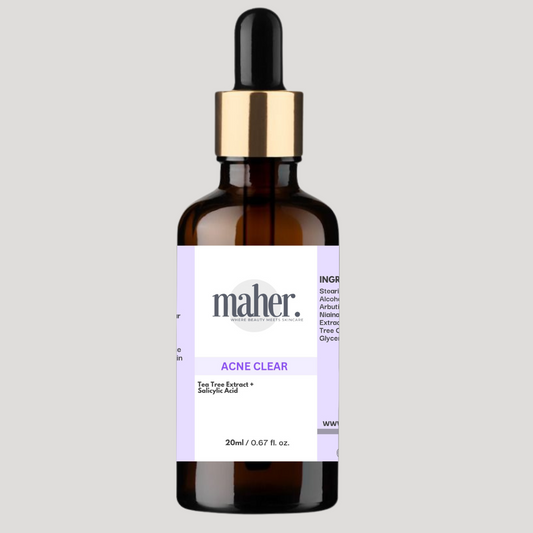 Maher Glow Acne Clear Serum – Fight Pimples, Scars & Excess Oil