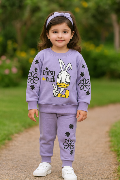 "Cozy & Cute: Kids Fleece Tracksuits”