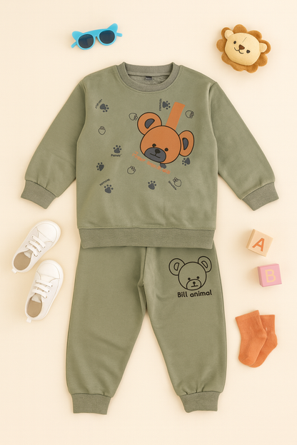 "Cozy & Cute: Kids Fleece Tracksuits"