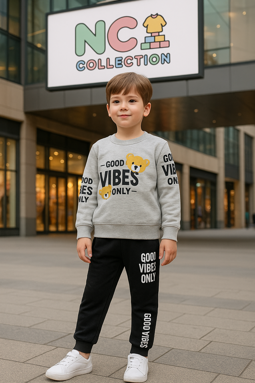 "Cozy & Cute: Kids Fleece Tracksuits"