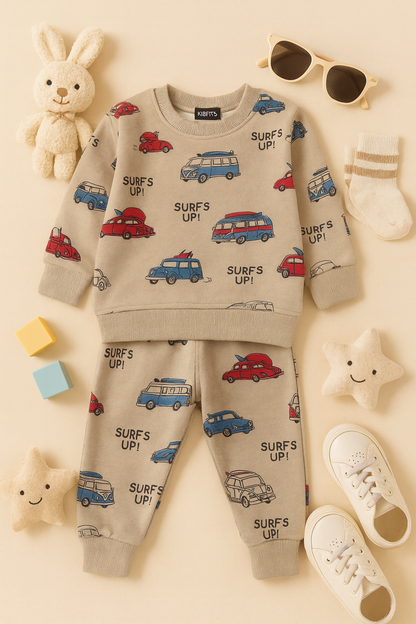 "Cozy & Cute: Kids Fleece Tracksuits"