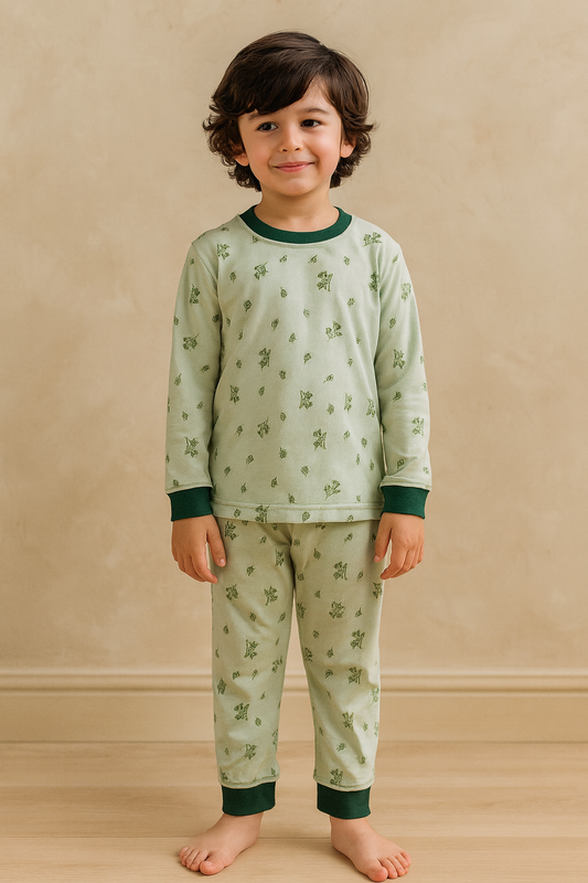 KIDS ALLOVER PRINTED TRACKSUIT