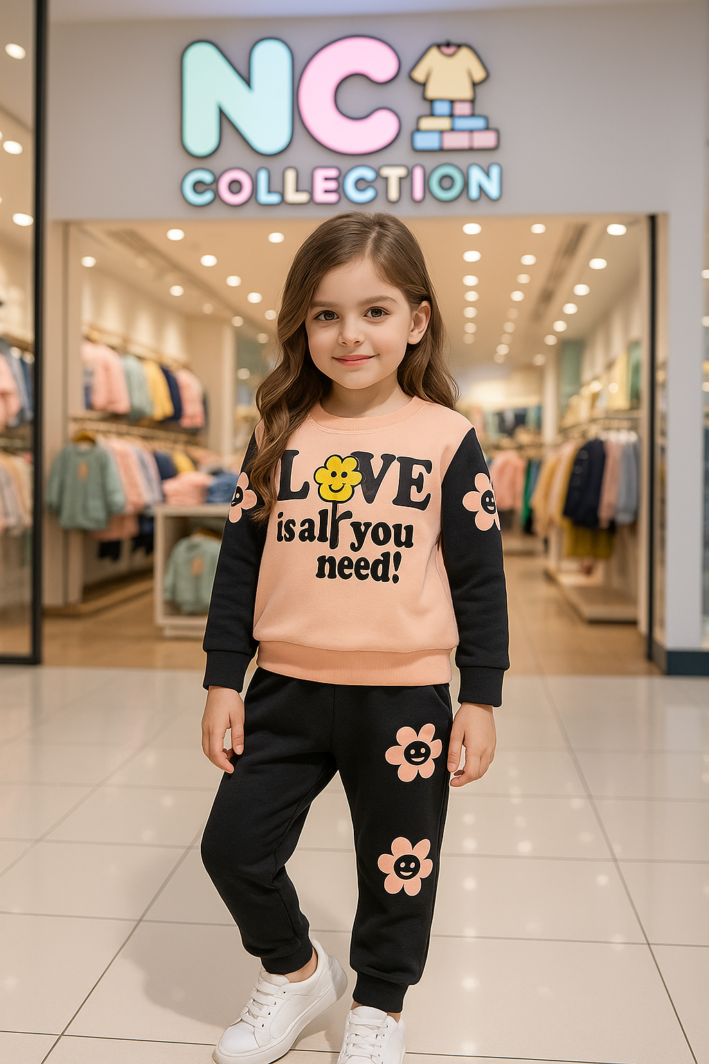 "Cozy & Cute: Kids Fleece Tracksuits”