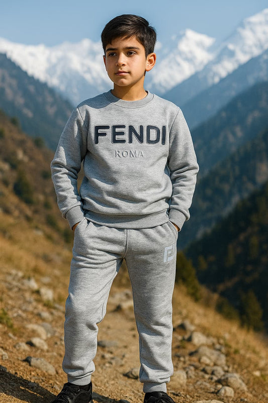 "Boys Winter Fleece Tracksuit – Warmth Meets Style"