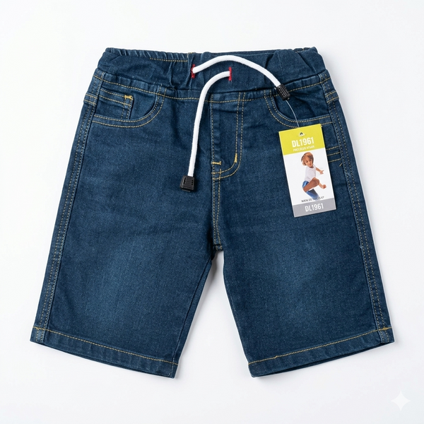 Boys Denim Jeans Shorts – Casual Summer Wear for Kids (Age 1–10 Years