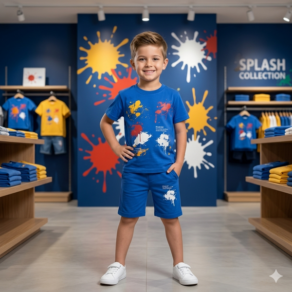 Kids Export Quality Twin Set – Premium Cotton Jersey Summer Outfit