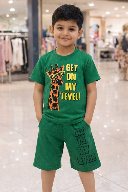 Kids Export Quality Twin Set – Premium Cotton Jersey Summer Outfit 1