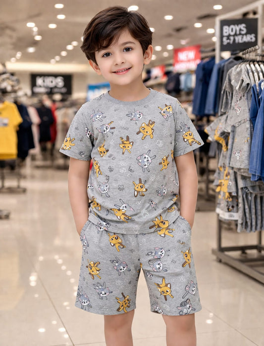 Kids Export Quality Twin Set – Premium Cotton Jersey Summer Outfit 3