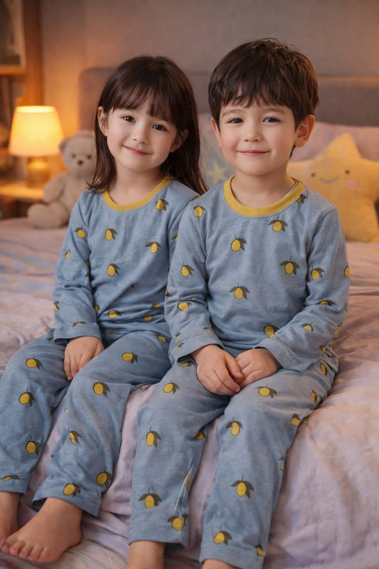 Kids Cute Printed Night Suit – Soft & Comfortable Sleepwear for Girls & boy
