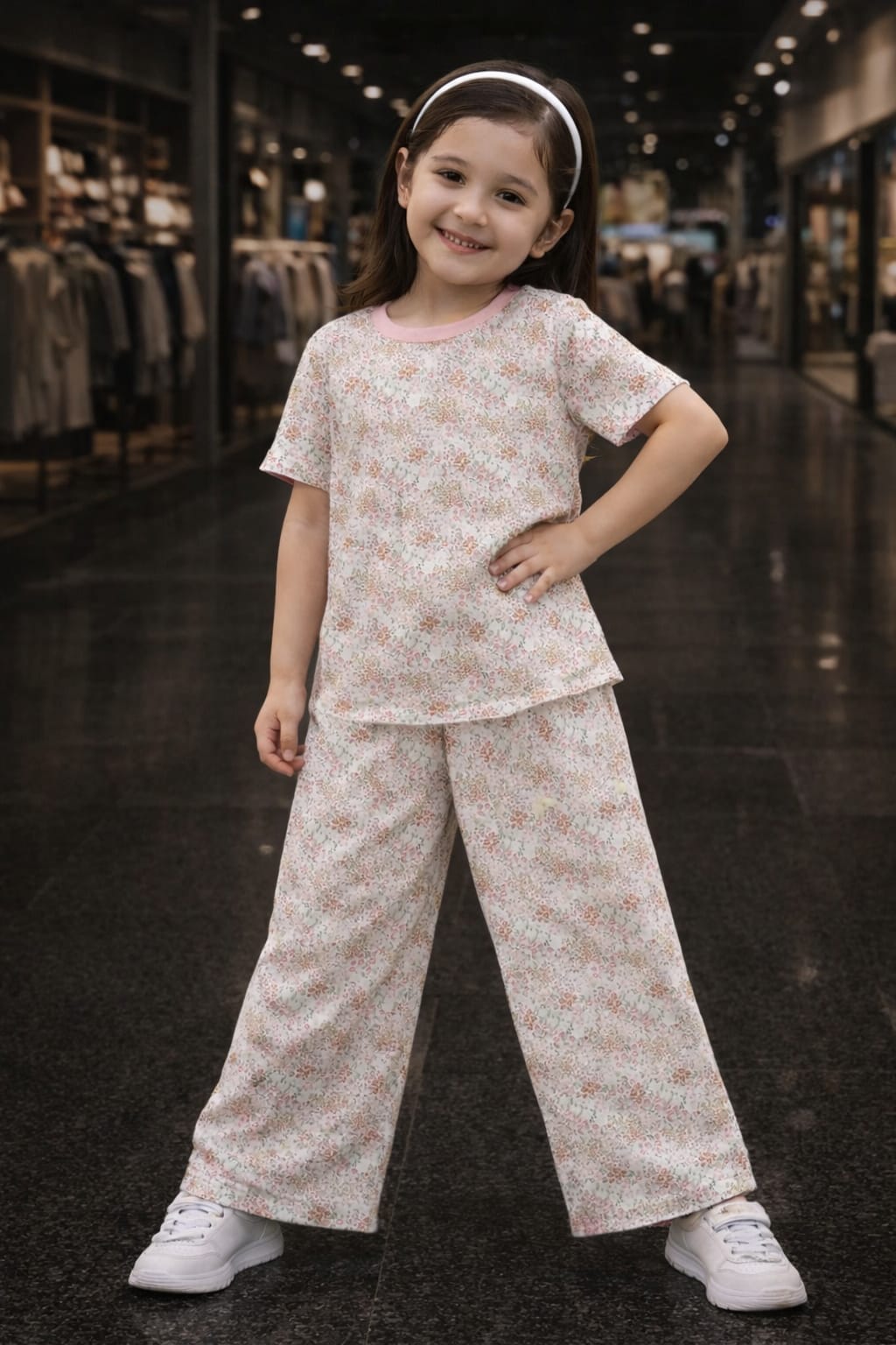 Kids Cute Printed Night Suit – Soft & Comfortable Sleepwear for Girls & boy