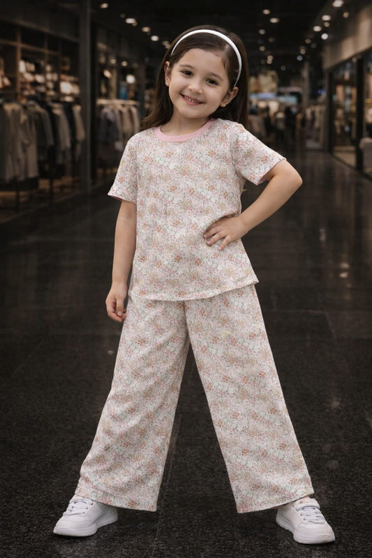 Kids Cute Printed Night Suit – Soft & Comfortable Sleepwear for Girls & boy