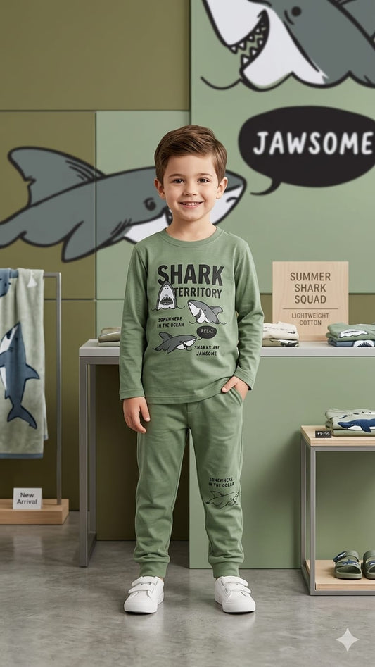 NCOLLECTION Kids Summer Cotton Tracksuit 🌞👕
