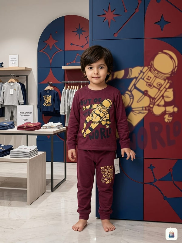 NCOLLECTION Kids Summer Cotton Tracksuit 🌞👕