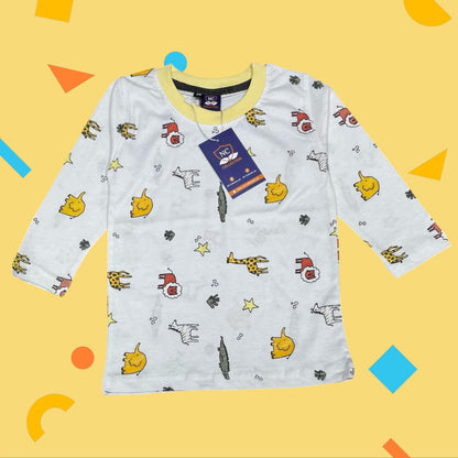 KIDS ANIMALS  PRINTED TRACKSUIT