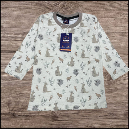 KIDS KANGROO PRINTED TRACKSUIT