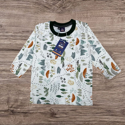 KIDS FOREST PRINTED TRACKSUIT