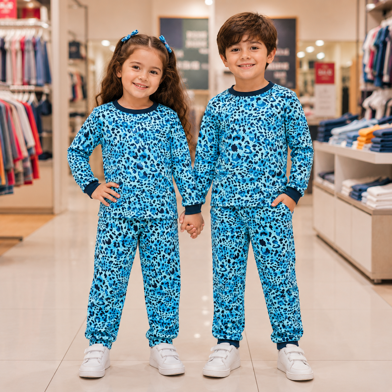 Kids Cute Printed Night Suit – Soft & Comfortable Sleepwear for Girls & boy