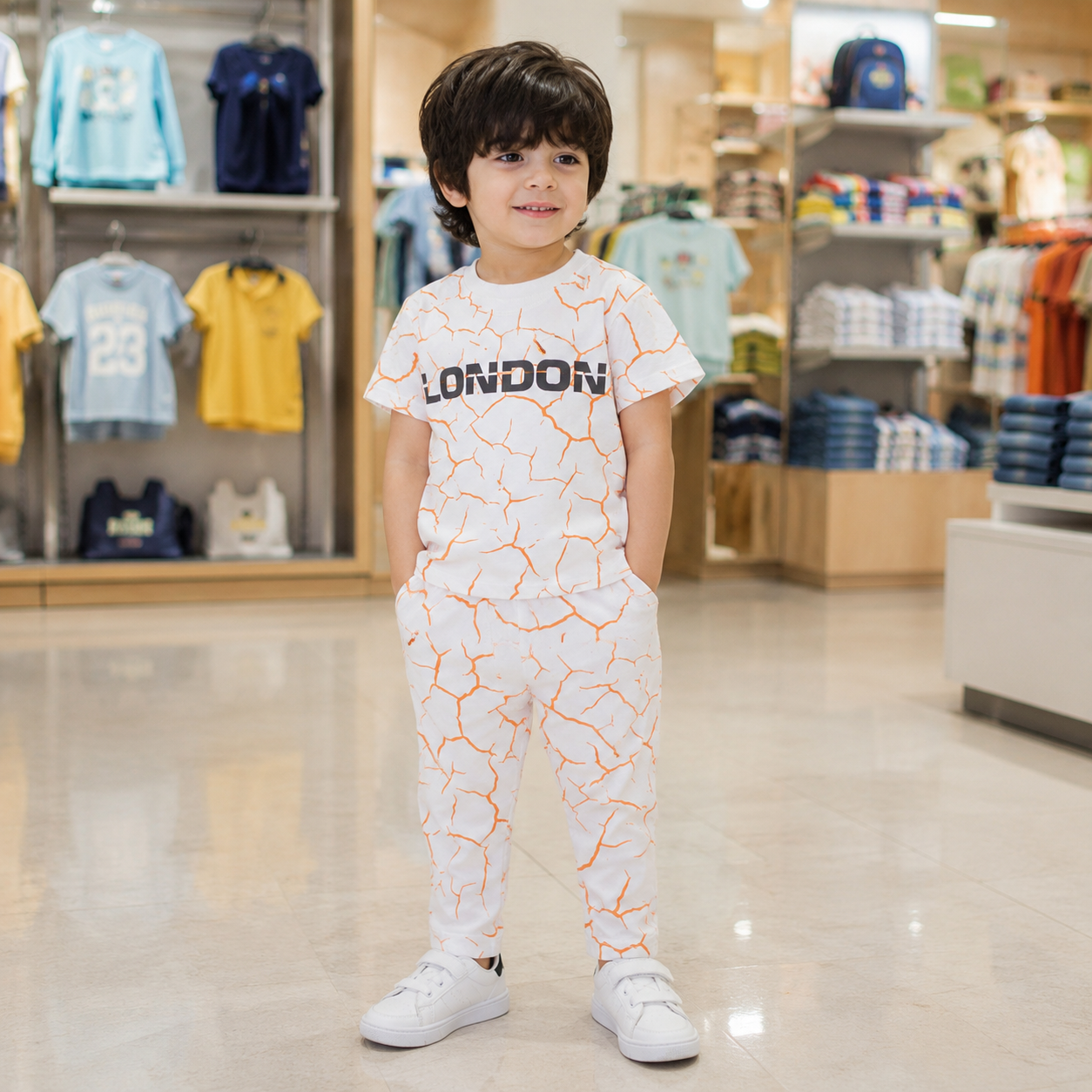 Kids Cute Printed Night Suit – Soft & Comfortable Sleepwear for Girls $ Boys