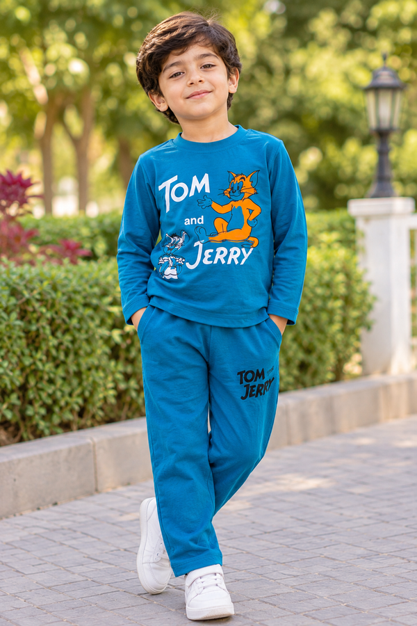 NCOLLECTION Kids Summer Cotton Tracksuit